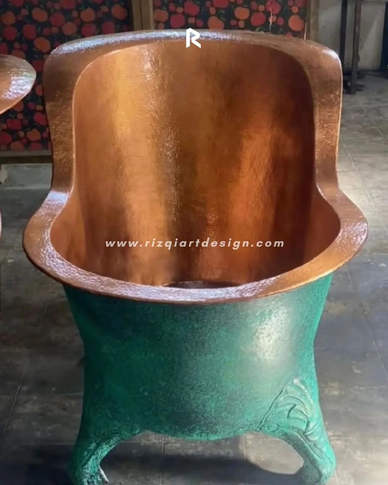 Bak mandi tembaga By Rizqiartdesign 