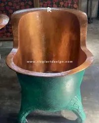 Bak mandi tembaga By Rizqiartdesign 
