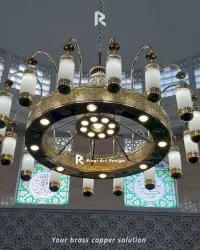Lampu Nabawi Masjid Kuningan Megah Dan Mewah Langsung Pengrajin 