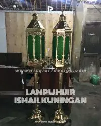 Ornamen masjid lampu Hijir Ismail Kuningan by Rizqiartdesign 